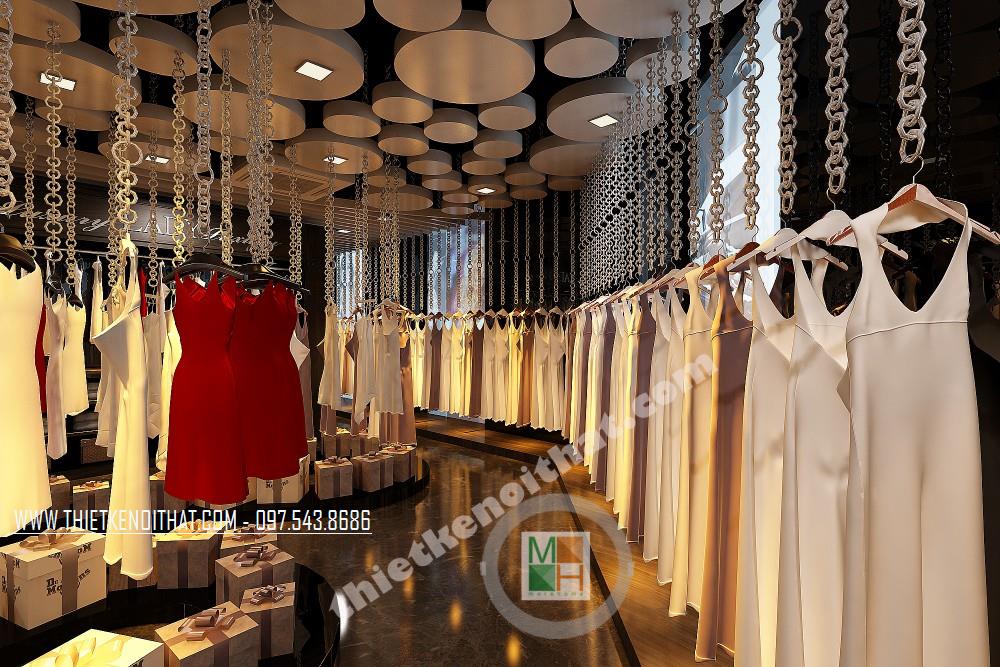 Thiết kế nội thất shop thời trang cao cấp