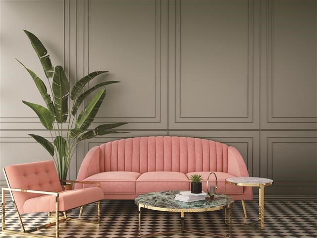 Top các mẫu sofa da màu hồng cho các cô nàng yêu vẻ đẹp mộng mơ.