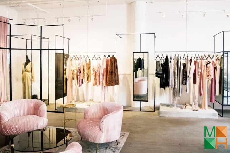 Thiết kế showroom thời trang tại Hàng Bông